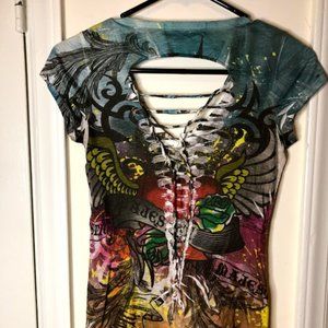 Screen Print Top Large